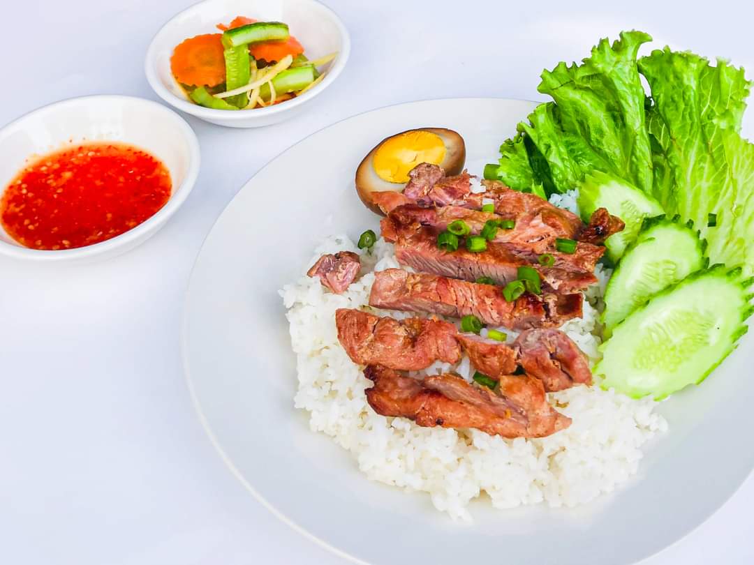 Fried Pork with Rice