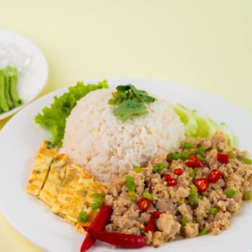 Rice with Fried Prahok